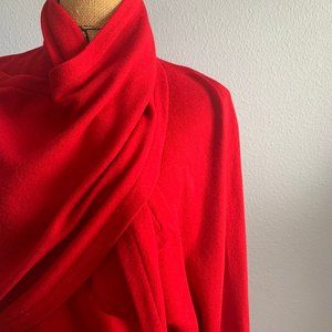 Vintage Peggy Jennings Red Cashmere Sweater